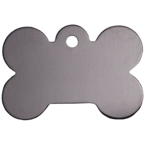 Pet Tag Bone Small Pewter