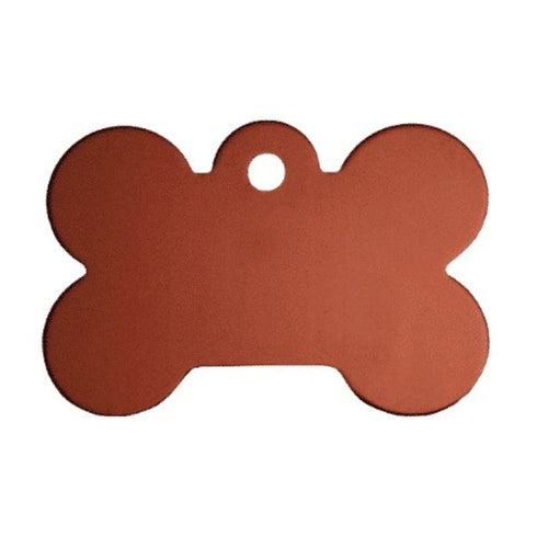 Pet Tag Bone Small Bronze - Poudre Pet & Feed Supply