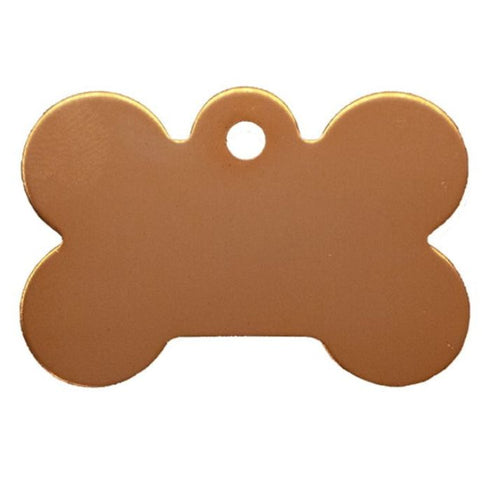 Pet Tag Bone Small Rose Gold - Poudre Pet & Feed Supply