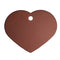 Pet Tag Heart Large Bronze - Poudre Pet & Feed Supply
