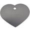 Pet Tag Heart Small Pewter - Poudre Pet & Feed Supply