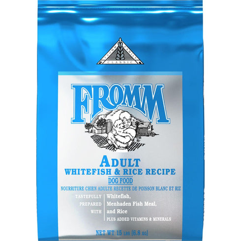 Fromm Classic Adult Whitefish & Rice Dry Dog Food 15lb - Poudre Pet & Feed Supply