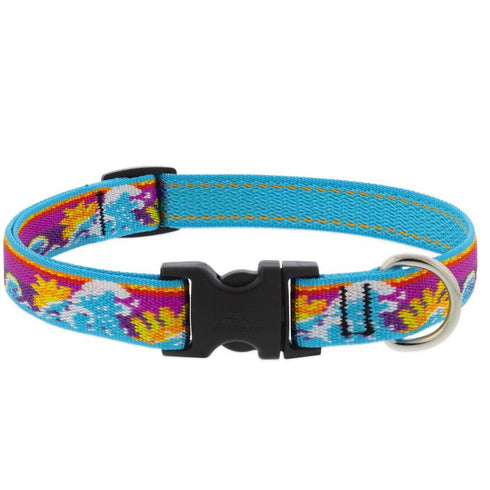 Lupine MicroBatch Dog Collar 3/4" x 9"-14" Surfs Up - Poudre Pet & Feed Supply
