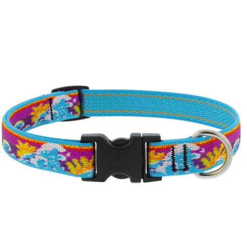 Lupine MicroBatch Dog Collar 3/4" x 15"-25" Surfs Up - Poudre Pet & Feed Supply