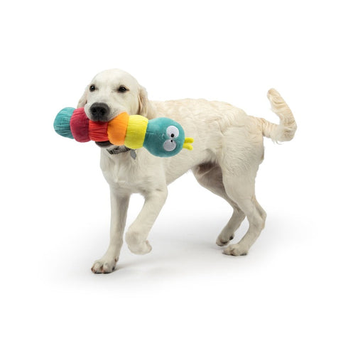 Huxley & Kent Fetchies Caterpillar Dog Toy Small - Poudre Pet & Feed Supply 3