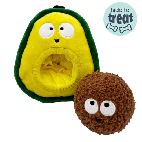 Huxley & Kent Pop 'n Fetch Avocado Dog Toy Small - Poudre Pet & Feed Supply