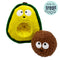 Huxley & Kent Pop 'n Fetch Avocado Dog Toy Large - Poudre Pet & Feed Supply