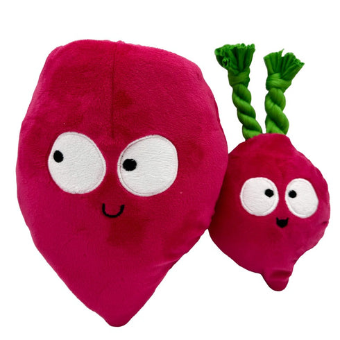 Huxley & Kent Pop 'n Fetch Beet Dog Toy Large - Poudre Pet & Feed Supply 10