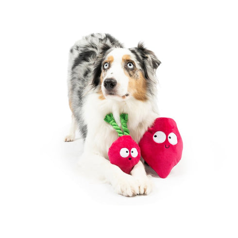 Huxley & Kent Pop 'n Fetch Beet Dog Toy Large - Poudre Pet & Feed Supply 6