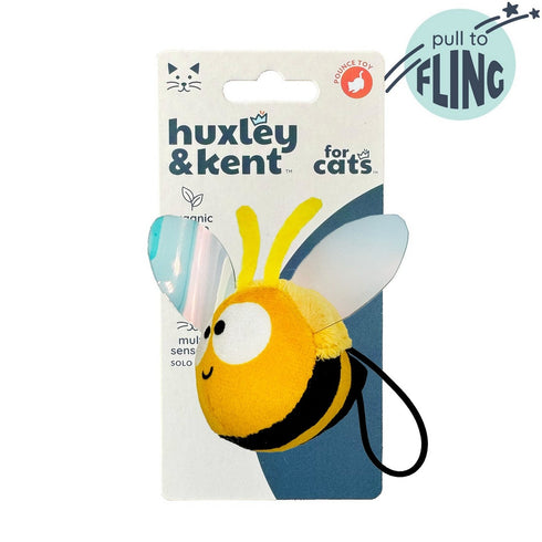 Huxley & Kent Bumble Bee Flinger Cat Toy - Poudre Pet & Feed Supply