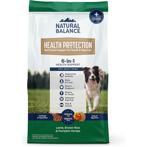 Natural Balance Health Protection Lamb Rice & Pumpkin Dry Dog Food 4lb - Poudre Pet & Feed Supply