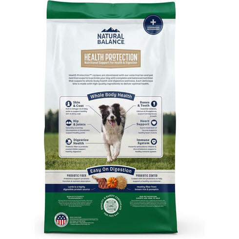 Natural Balance Health Protection Lamb Rice & Pumpkin Dry Dog Food 4lb - Poudre Pet & Feed Supply 2