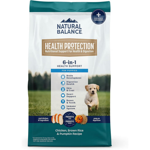 Natural Balance Health Protection Puppy Chicken Rice & Pumpkin Dry Dog Food 12lb - Poudre Pet & Feed Supply