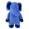 KONG Jungle Jamz Elephant Plush Dog Toy M/L Blue - Poudre Pet & Feed Supply