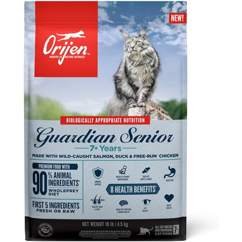 Orijen Grain Free Guardian Senior Dry Cat Dood 10lb - Poudre Pet & Feed Supply