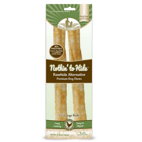 Fieldcrest Farms Nothin' To Hide Roll Dog Treat Large 2 Pk - Poudre Pet & Feed Supply