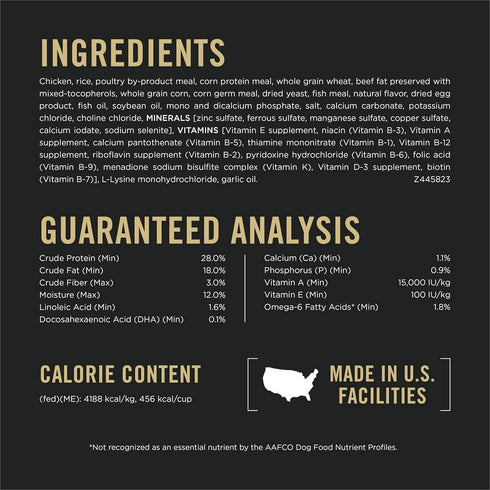 Pro Plan Puppy Chicken & Rice Formula Dry Dog Food 6lb - Poudre Pet & Feed Supply 4