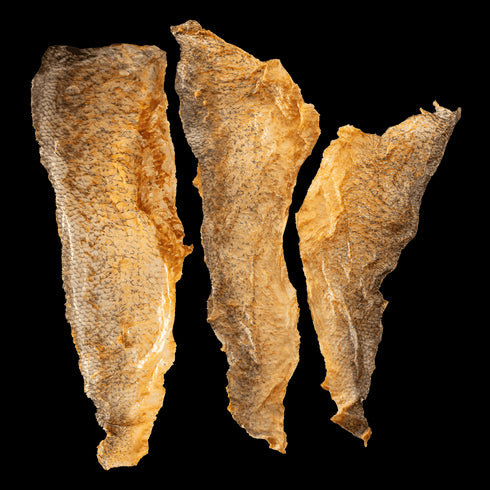 Earthly Dog Walleye Skins Dog Treats 2lb