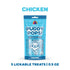 Weruva Puddy Pops Lickable Chicken Cat Treats 5 Pack - Poudre Pet & Feed Supply 3