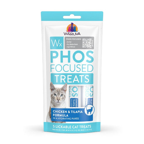 Weruva WX Lickable Chicken & Tilapia Cat Treats 5 Pack - Poudre Pet & Feed Supply