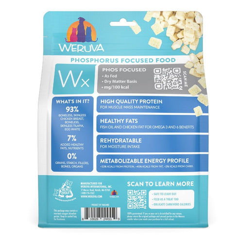 Weruva WX Freeze Dried Chicken Breast & Tilapia Freeze Dried Cat Food Supplement 1oz - Poudre Pet & Feed Supply 3