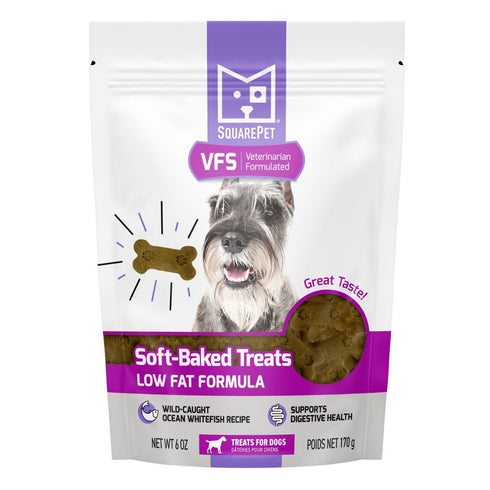 Square Pet VFS Low Fat Soft-Baked Dog Treats 6oz - Poudre Pet & Feed Supply