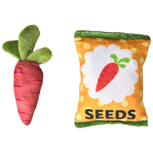 Spot Vegetable Garden Cat Toy 2-Pack Assorted - Poudre Pet & Feed Supply