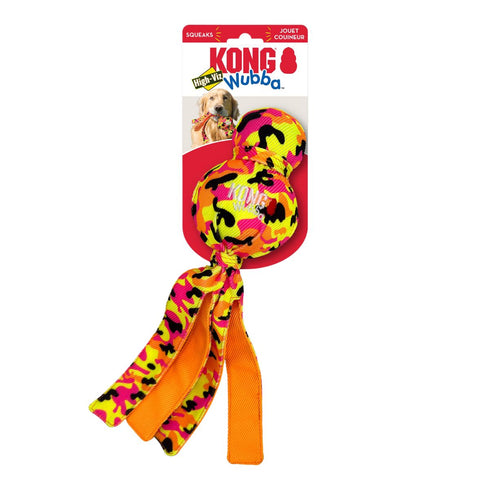 Kong Wubba Ballistic Hi-Viz Dog Toy Large - Poudre Pet & Feed Supply 3