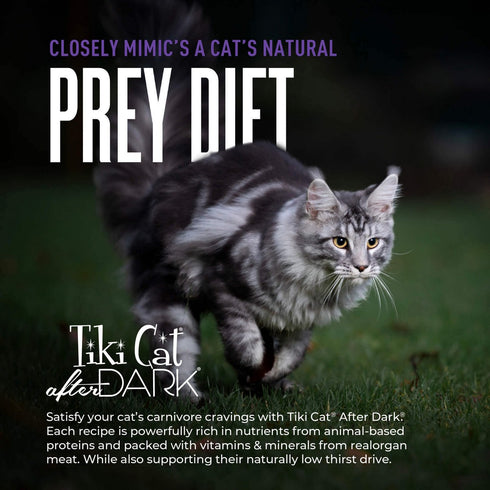Tiki Cat After Dark Shreds Turkey & Turkey Liver Wet Cat Food 3oz - Poudre Pet & Feed Supply 7
