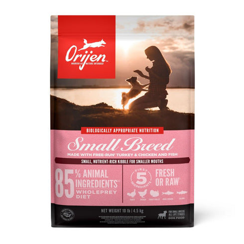 Orijen Amazing Grains Small Breed Turkey Chicken Fish Dry Dog Food 10lb - Poudre Pet & Feed Supply