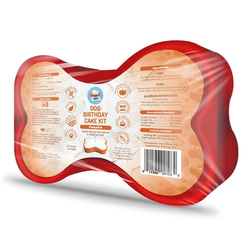 Puppy Cake Dog Birthday Cake Kit Pumpkin - Poudre Pet & Feed Supply 2