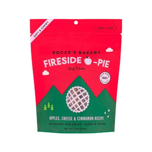 Bocce's Bakery Fireside Apple Pie Soft & Chewy Treats for Dogs 6oz - Poudre Pet and Feed Supply