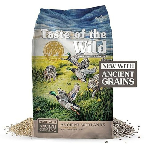 Taste of the Wild Ancient Wetlands Canine Recipe with Roasted Fowl and Ancient Grains - Poudre Pet and Feed Supply