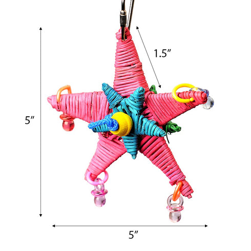 A&E Happy Beaks Star Power Bird Toy - Poudre Pet & Feed Supply