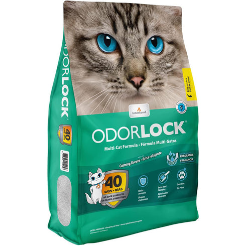 Intersand Odorlock Calming Breeze Clumping Cat Litter 13.2lb - Poudre Pet and Feed Supply