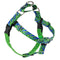 2 Hounds Design Freedom No-Pull Dog Harness Electric Glow Green 5/8"S 20"24" - Poudre Pet and Feed Supply