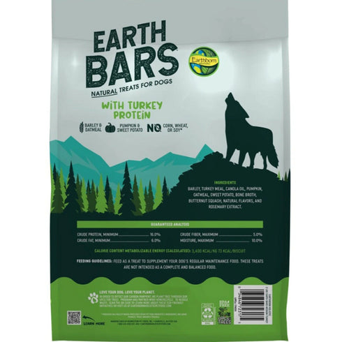 Earthborn Holistic Earth Bars Turkey Dog Treats 2lb - Poudre Pet and Feed Supply