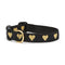 Up Country Heart of Gold Dog Collar X-Small 5/8" Width - Poudre Pet & Feed Supply