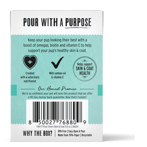 The Honest Kitchen Pour Overs Skin & Coat Salmon Stew Dog Food Topper 5.5oz - Poudre Pet and Feed Supply