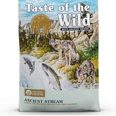 Taste Of The Wild Ancient Stream Canine Recipe With Smoke-Flavored Salmon And Ancient Grains - Poudre Pet and Feed Supply