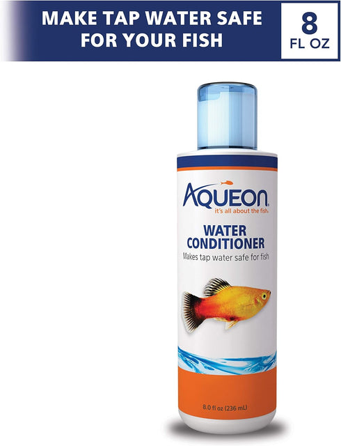 Aqueon Aquarium Water Conditioner Bottle, 8.oz