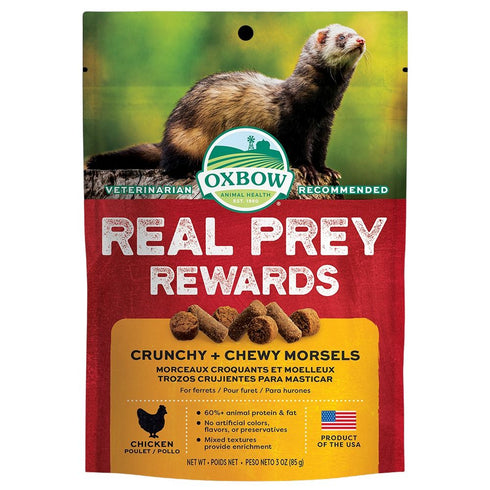 Oxbow Real Prey Rewards Chicken Ferret Treats - Poudre Pet and Feed Supply