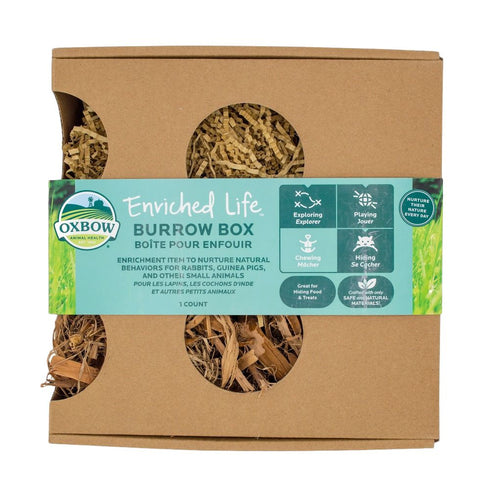 Oxbow Enriched Life Burrow Box - Poudre Pet and Feed Supply