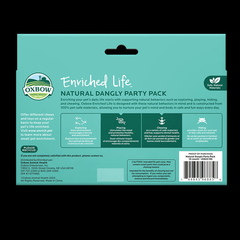 Oxbow Natural Dangly Party Pack