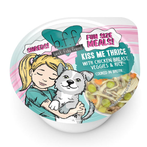 Weruva BFF Dog Fun Size Meals Kiss Me Thrice Dog Food 2.75oz - Poudre Pet & Feed Supply