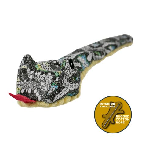 Tall Tails Snake Squeaker 16" Dog Toy - Poudre Pet and Feed Supply