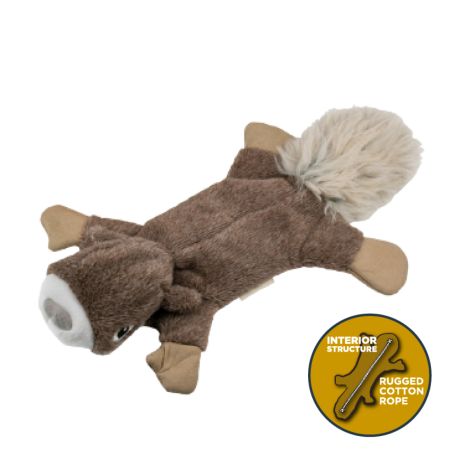 Tall Tails Stuffless Squirrel Squeaker Dog Toy 16" - Poudre Pet and Feed Supply