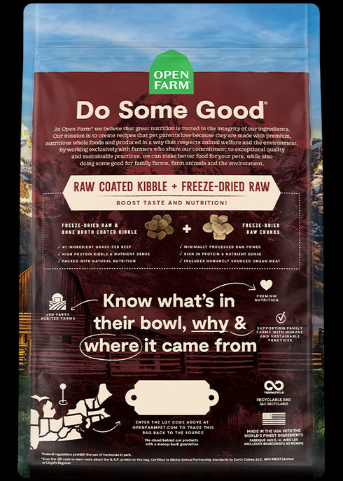 Open Farm Front Range Grain-Free RawMix for Dogs 3.5lb - Poudre Pet and Feed Supply