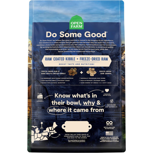 Open Farm Wild Ocean Grain-Free RawMix Dog Food 20lb - Poudre Pet and Feed Supply