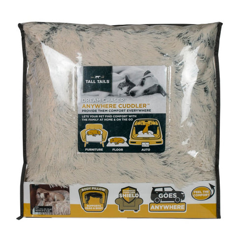 Tall Tail Anywhere Cuddler Khaki Dog Bed 34x34"